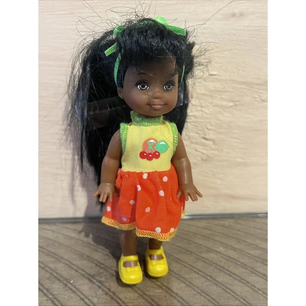 Tamika Lil Friends of Kelly Baby sister of Barbie Picnic 1998 Mattel Black afric
